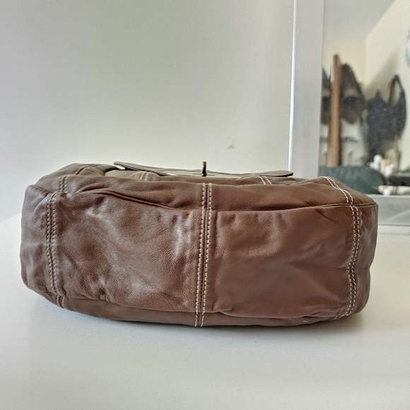 MULBERRY ARALINE Hobo Shoulder Handbag Big TASSELS - Picture 6 of 16